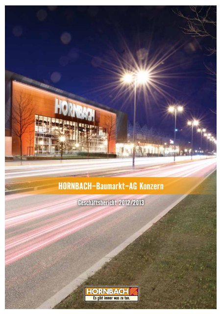 Hornbach-Baumarkt-AG Konzern