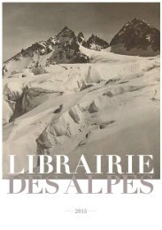 Librairie des Alpes - Catalogue Photo 2015