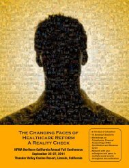 The Changing Faces of Healthcare Reform A Reality Check