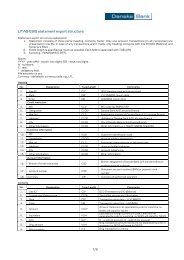 LITAS-ESIS statement export structure