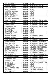 RESULTATS DNB 2011 - CollÃ¨ge Victor Hugo