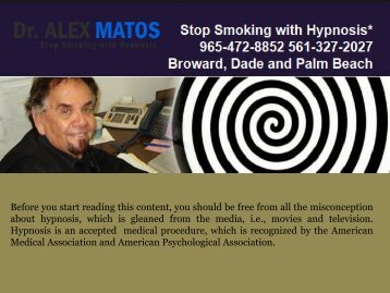 4 Proven Benefits of Hypnosis in Boca Raton