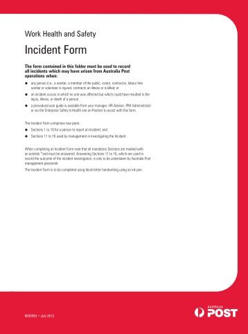 Incident Form