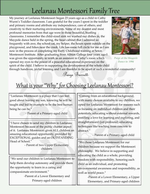 Quarterly Newsletter 1