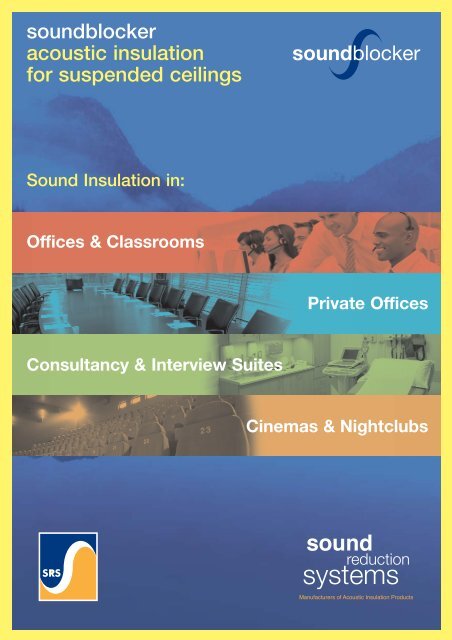 soundblocker acoustic insulation for suspended ceilings soundblocker