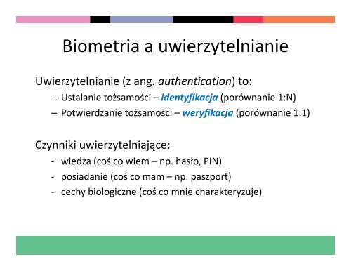 Wstęp do biometrii