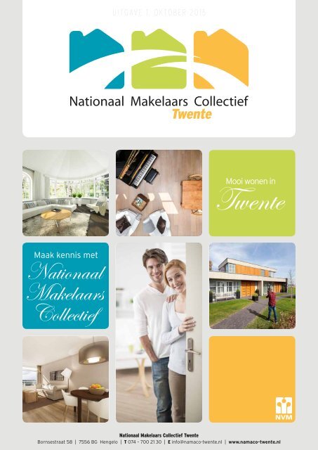 Nationaal Makelaars Collectief Twente Woonmagazine, #1