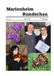 Marienheim Rundschau