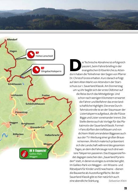 1. Sauerland Klassik Programmheft