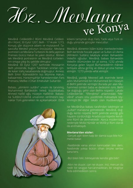 Hayat Dergisi 201525