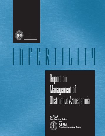 Management of Obstructive Azoospermia