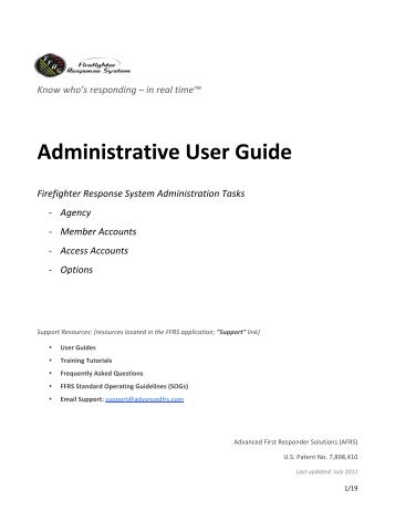 Administrative User Guide - Swissphone