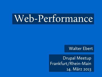 Web-Performance
