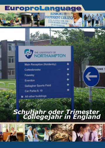 EuroproLanguage Schuljahr oder Trimester Collegejahr in England