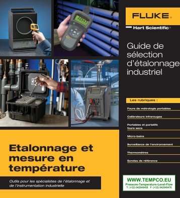 Etalonnage et mesure en température