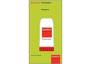 Përdorimi i drejtë Symbicort® Turbuhaler ... - AstraZeneca AG