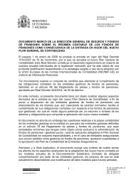 Documento marco de la DGSFP sobre el RÃ©gimen Contable de los ...