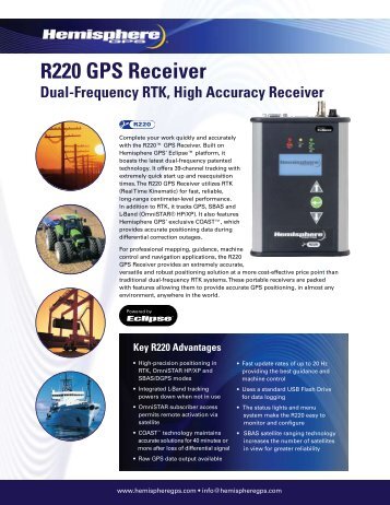 R220 GPS Receiver