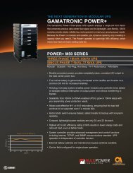 GAMATRONIC POWER+