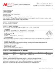 _MSDS TEMPLATE - Medical Chemical Corporation