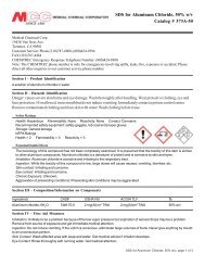 SDS for Methylene Blue 1% w/v Catalog # 675A