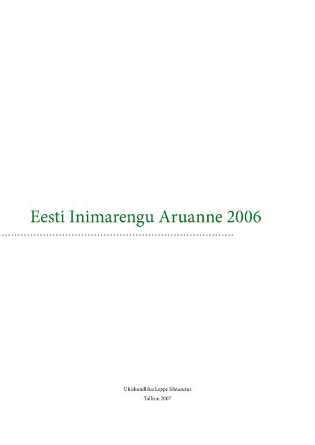 Eesti Inimarengu Aruanne 2006