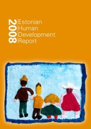 Estonian Human Development Report