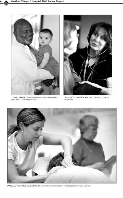 Martha's Vineyard hospital 2006 annual report