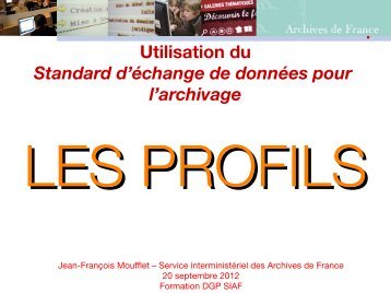 LES PROFILS