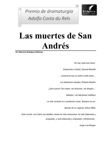 Las muertes de San Andrés