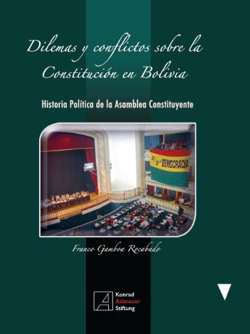 Dilemas y conflictos sobre la Constitución en Bolivia