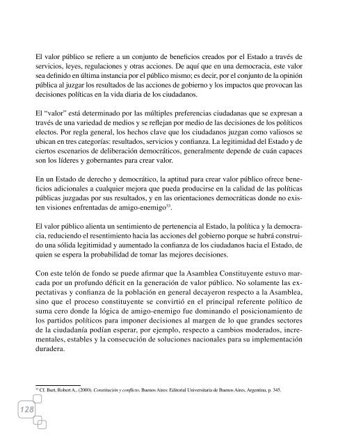 Dilemas y conflictos sobre la Constitución en Bolivia