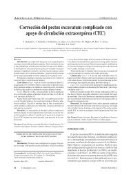 Corrección del pectus excavatum complicado con ... - Secipe.org