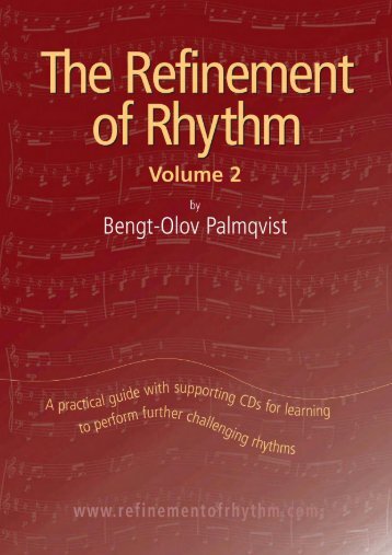 The Refinement of Rhythm, Volume 2 - Inside Music Teaching