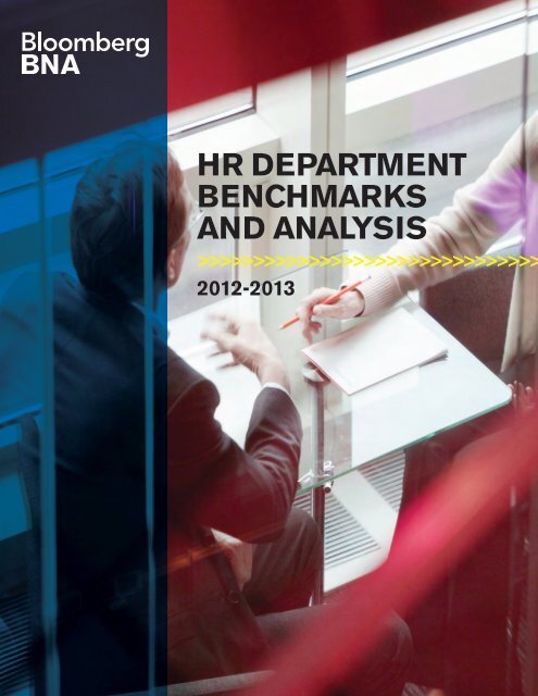 HR DEPARTMENT BENCHMARKS AND ANALYSIS