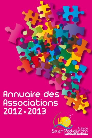 Annuaire des Associations 2012 >2013