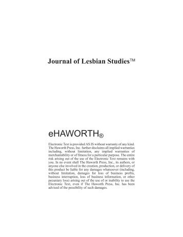 “Lesbians” in East Asia: Diversity, Identities, and Resistance - CiteSeer