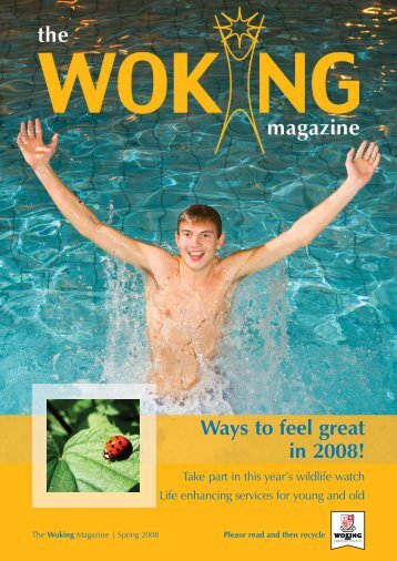 Download the Woking Magazine Spring 2008 PDF file