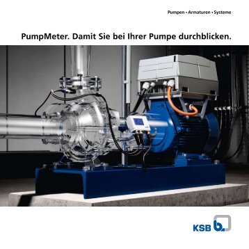 PumpMeter Damit Sie bei Ihrer Pumpe durchblicken