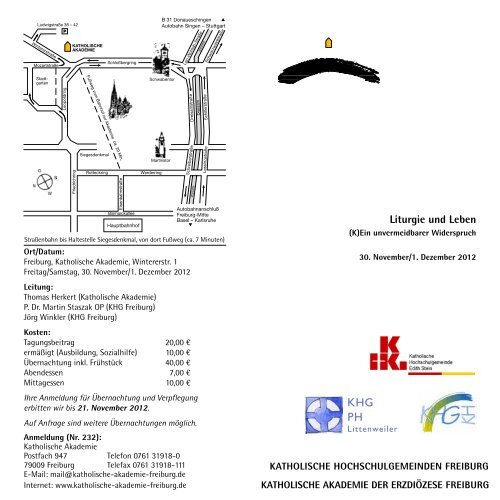 KHG PH - Katholische Hochschulgemeinde Littenweiler/PH Freiburg