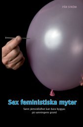 Sex feministiska myter