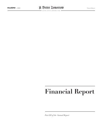 Financial Report 2010 (English) PDF Ã¢ÂÂ¢ 3.15 MB - Kuoni