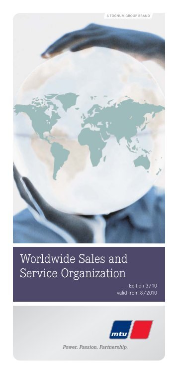 Worldwide Sales and Service Organization, Edition 3/10 - MTU Shop