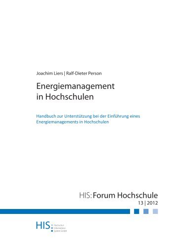 Projektbericht - Hochschul-Informations-System GmbH