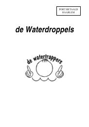 de Waterdroppels