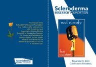 Scleroderma Research Foundation Benefit - Manhattan Society.com