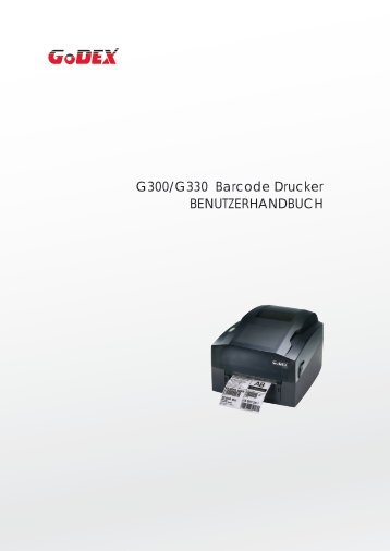 Desktop-Etikettendrucker Godex G300 Benutzerhandbuch