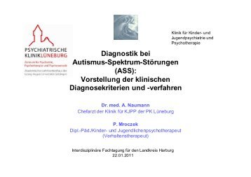 Autismus-Diagnostik Vortrag Januar 2011 ohne Fallbeispielx