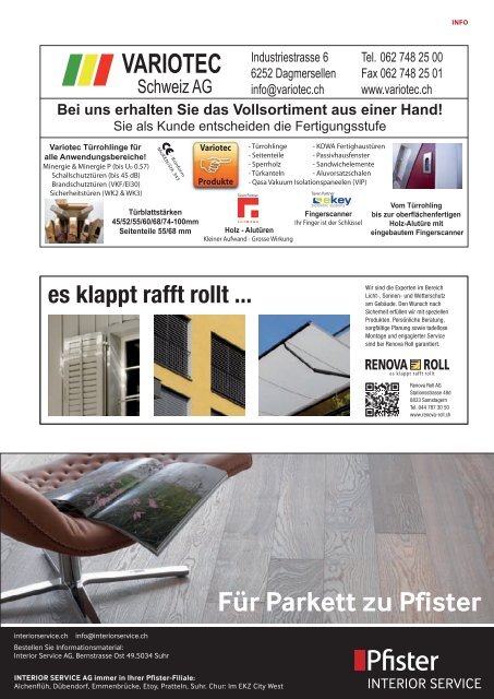 Fachjournal für zeitgenössisches Bauen - Bauen Heute