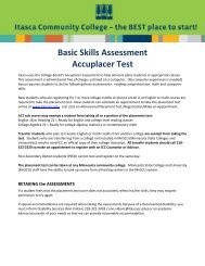 Basic Skills Assessment Accuplacer Test